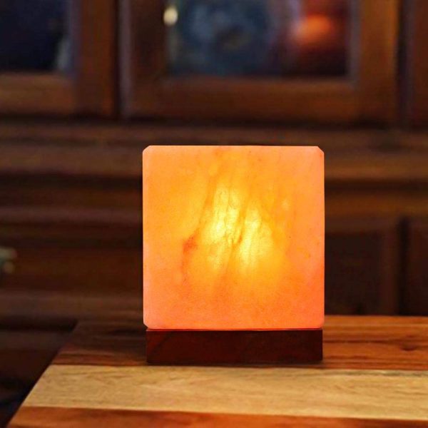 Square Salt Lamp